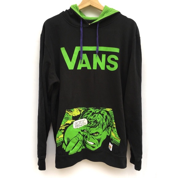 vans marvel sweatshirt